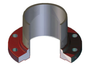 threaded-flange