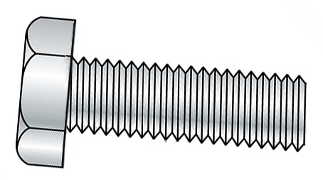 PEEK Hex Head Cap Screw hex head