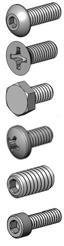 Vespel Screws