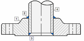 Slip On Flange Dwg
