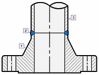 Weld Neck Flange Dwg4