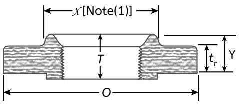 Threaded Flange Dimensions