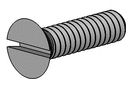 Flat Head Slotted