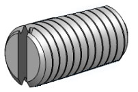 Slotted Set Screw